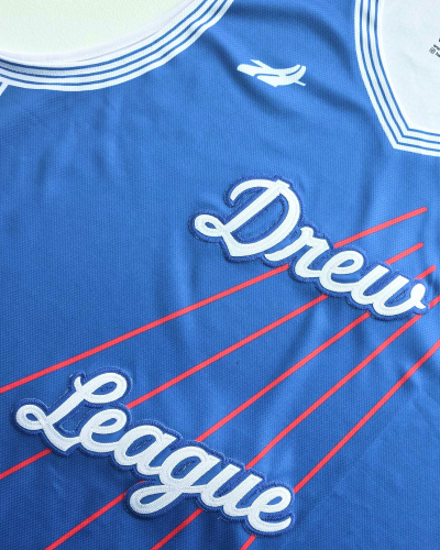 Embroidered team name